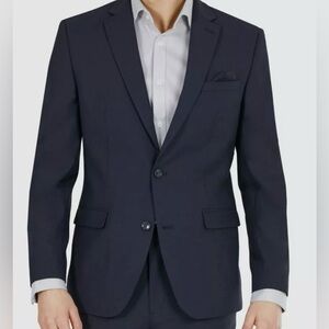 Bar III Men’s Slim Fit Navy Wool Suit Jacket Blazer Sport Coat Size 42 Reg - NWT